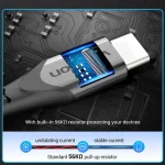 Vention USB 2.0 Cable USB-C male - USB-A Μαύρο 3m COKBI - Image 6