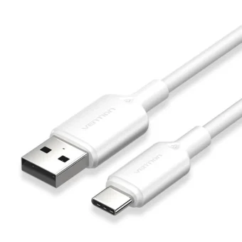 Vention USB 2.0 Cable USB-C male - USB-A Λευκό 1.5m CWAWG