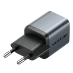 Vention Φορτιστής Χωρίς Καλώδιο GaN με Θύρα USB-C 20W Power Delivery / Quick Charge 2.0 / Quick Charge 3.0 Γκρι (TZ-FEVH0-EU) - Image 5