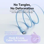 Vention USB 2.0 Cable USB-C male - USB-A 18W Μπλε 0.25m CTWSC - Image 3