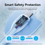 Vention USB 2.0 Cable USB-C male - USB-A 18W Μπλε 0.25m CTWSC - Image 4