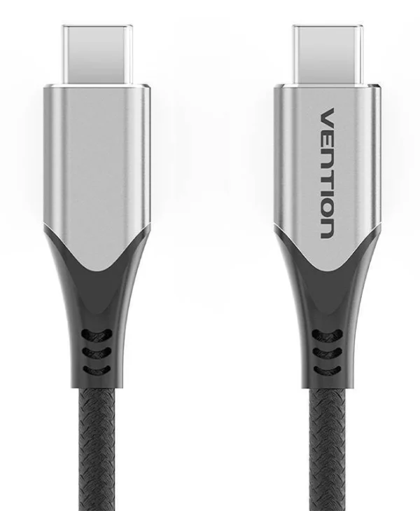 Vention USB 2.0 Cable USB-C male - USB-C 60W PD Γκρι 0.5m TAAHD