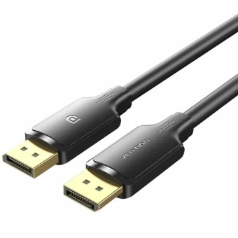 Vention Cable DisplayPort male - DisplayPort male 1m Μαύρο (HAKBF)