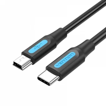 Vention USB 2.0 Cable USB-C male - USB-C Μαύρο 0.5m COWBD