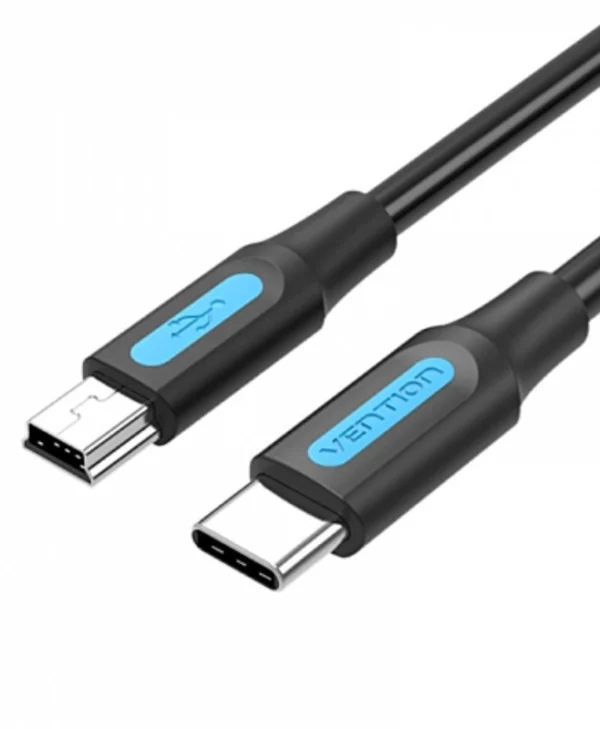 Vention USB 2.0 Cable USB-C male - USB-C Μαύρο 0.5m COWBD