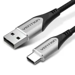 Vention USB 2.0 Cable USB-C male - USB-A Γκρι 0.5m CODHD - Image 2