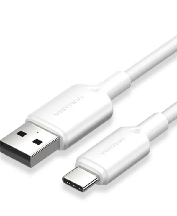 Vention USB 2.0 Cable USB-C male - USB-A Λευκό 2m CWAWH