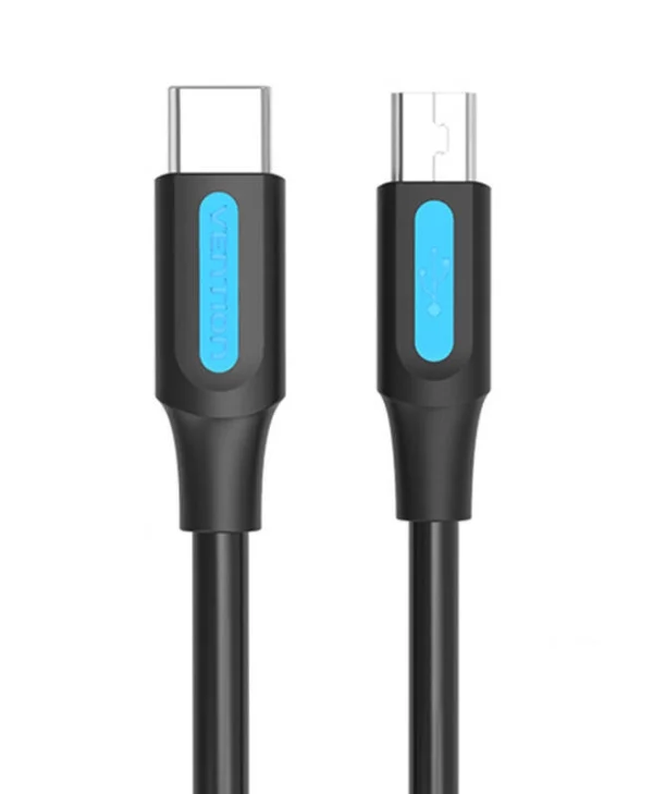 Vention USB 2.0 Cable USB-C male - mini USB-B Μαύρο 1m COWBF