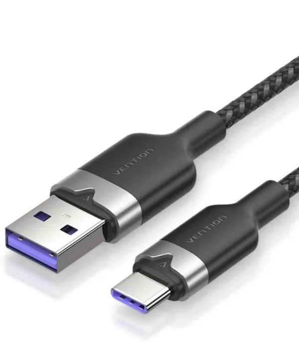 Vention USB 2.0 Cable USB-C male - USB-A Μαύρο 1m CWBBF