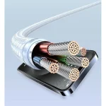 Vention Braided USB 2.0 Cable USB-C male - USB-C 60W PD Μαύρο 1m TRDBF - Image 5