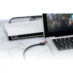 Vention S/FTP Cat.7 (10Gbps) Καλώδιο Δικτύου Ethernet 0.5m Μαύρο ICDBD - Image 3
