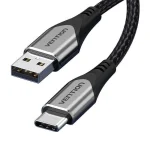 Vention USB 2.0 Cable USB-C male - USB-A Γκρι 1.5m CODHG - Image 2