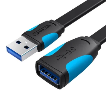 Vention USB 3.0 Cable USB-A male - USB-A female Μαύρο 1.5m VAS-A13-B150