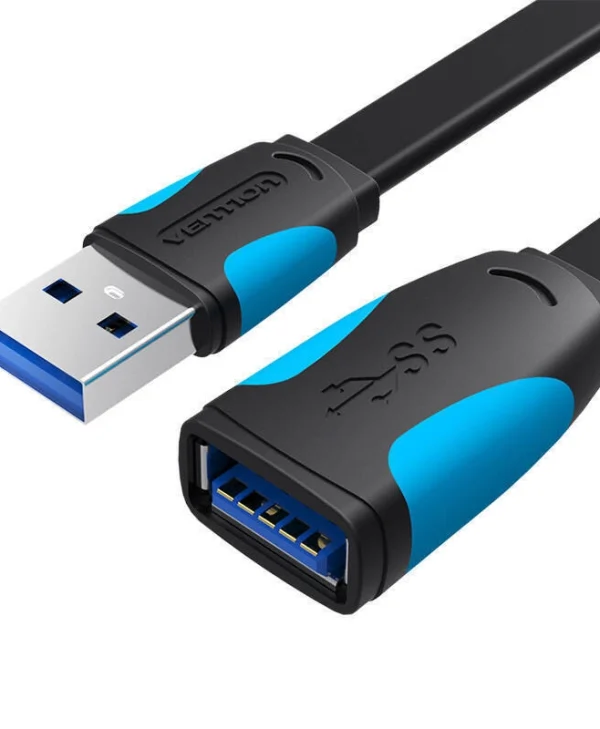 Vention USB 3.0 Cable USB-A male - USB-A female Μαύρο 1.5m VAS-A13-B150