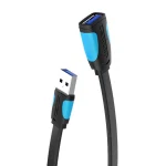 Vention USB 3.0 Cable USB-A male - USB-A female Μαύρο 1.5m VAS-A13-B150 - Image 3