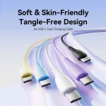 Vention USB 2.0 Cable USB-C male - USB-A 18W Κίτρινο 0.25m CTWYC - Image 5
