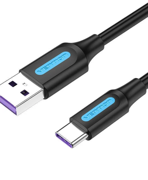Vention USB 3.0 Cable USB-C male - USB-A Μαύρο 0.5m COZBD