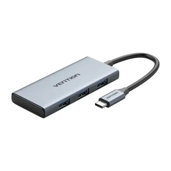Vention USB-C Docking Station με HDMI 4K PD Γκρι (TOOHB)