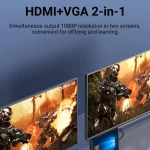 Vention USB-C Docking Station με HDMI 4K PD και σύνδεση 2 Οθονών Γκρι (TOAHB) - Image 7