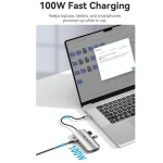 Vention TQDHB USB-C Docking Station με HDMI 4K PD Ασημί - Image 5