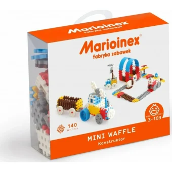 Marioinex Τουβλάκια Waffle Mini Blocks για 3+ Ετών 140τμχ 902820