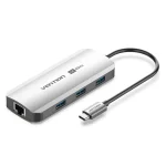 Vention USB-C Docking Station με HDMI 4K PD Γκρι (TOFHB) - Image 2
