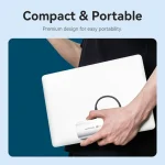 Vention TQAHB USB-C Docking Station με HDMI 4K PD Ethernet και σύνδεση 2 Οθονών Γκρι - Image 4