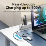 Vention TQAHB USB-C Docking Station με HDMI 4K PD Ethernet και σύνδεση 2 Οθονών Γκρι - Image 6
