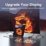 Vention TQAHB USB-C Docking Station με HDMI 4K PD Ethernet και σύνδεση 2 Οθονών Γκρι - Image 9