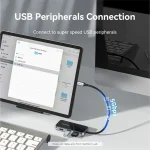Vention Hub 3 Θυρών USB 3.2 με σύνδεση USB-C / USB-A / Ethernet TFMHB - Image 6
