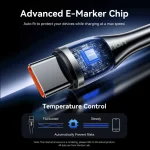 Vention USB 2.0 Cable USB-C male - USB-C 240W PD Μαύρο 1.2m CTYBAV - Image 5