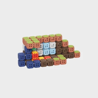 Marioinex Τουβλάκια Mini Waffle για 4+ Ετών 406τμχ 908426