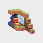 Marioinex Τουβλάκια Mini Waffle για 4+ Ετών 406τμχ 908426 - Image 2
