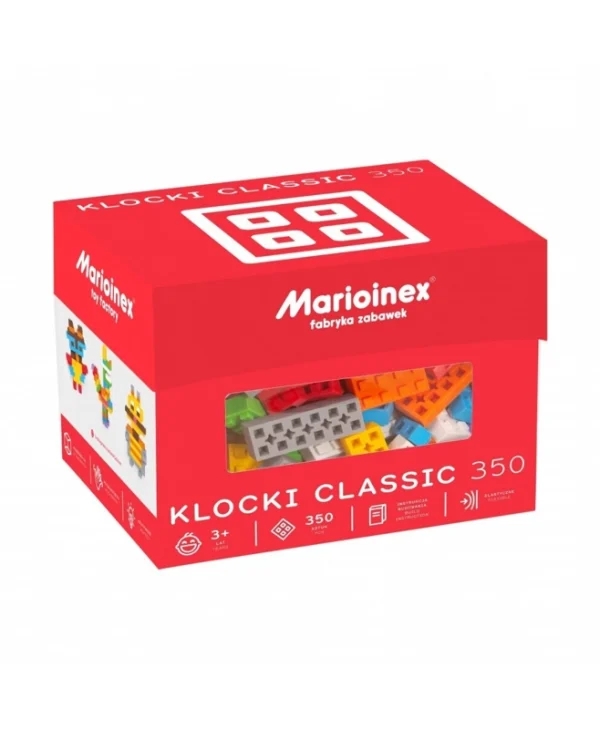 Marioinex Τουβλάκια για 3+ Ετών 350τμχ 5903033902844