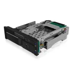 Icy Box Removable Frame For 2x HDD/SSD For 1x 5.25-Inch Bay With Lock Μαύρο IB-173SSK - Image 4
