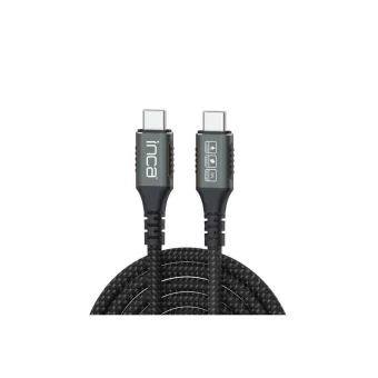 USB 2.0 Cable USB-C male - USB-C 240W PD Μαύρο ITCT-40