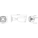 Hikvision HiLook IPC-B180HA-LU IP Κάμερα Παρακολούθησης 4K Αδιάβροχη με Μικρόφωνο και Φακό 2.8mm TVKIPIPCB180HF28 - Image 4