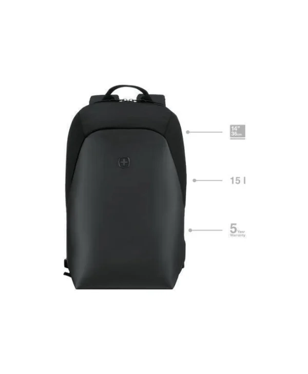 Wenger Wenger Urbanone Light Backpack 14" Laptop Backpack Black 653891