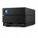 Lacie 2Big Raid Thunderbolt 3 Εξωτερικός HDD 60TB Multi-Bay Μαύρο STLG60000400