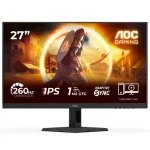 AOC 27G4ZRE IPS Monitor 27" FHD 1920x1080 260Hz με Χρόνο Απόκρισης 1ms GTG