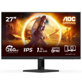 AOC 27G4ZRE IPS Monitor 27" FHD 1920x1080 260Hz με Χρόνο Απόκρισης 1ms GTG