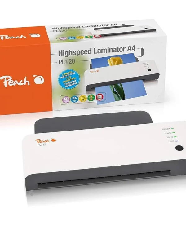 Peach Πλαστικοποιητής PL120 Επιτραπέζιος για A4 1536419