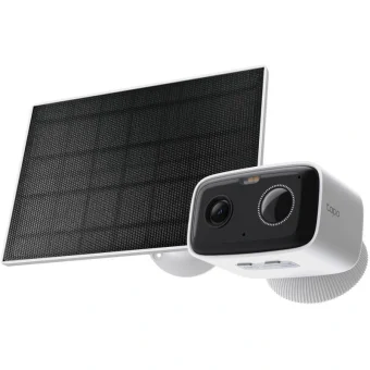TP-LINK Tapo C400 Kit IP Κάμερα Παρακολούθησης Wi-Fi Full HD 1080p Αδιάβροχη Μπαταρίας με Αμφίδρομη Επικοινωνία TapoC400KIT