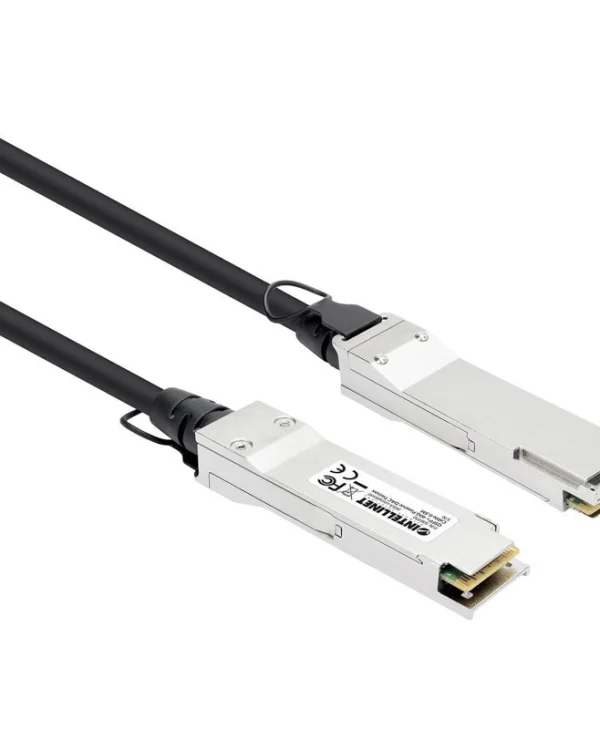 Intellinet Direct Attach Copper Καλώδιο Δικτύου Ethernet 2m Μαύρο 8119729
