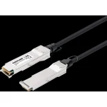 Intellinet Direct Attach Copper Καλώδιο Δικτύου Ethernet 2m Μαύρο 8119729 - Image 2