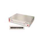 Lindy 25045 Managed L2 Switch με 8 Θύρες Gigabit (1Gbps) Ethernet και 8 SFP Θύρες
