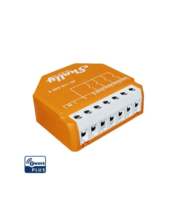 Shelly Wave I4 Smart Switch Z-Wave 10A (με Ουδέτερο) Shelly_W_i4_LR