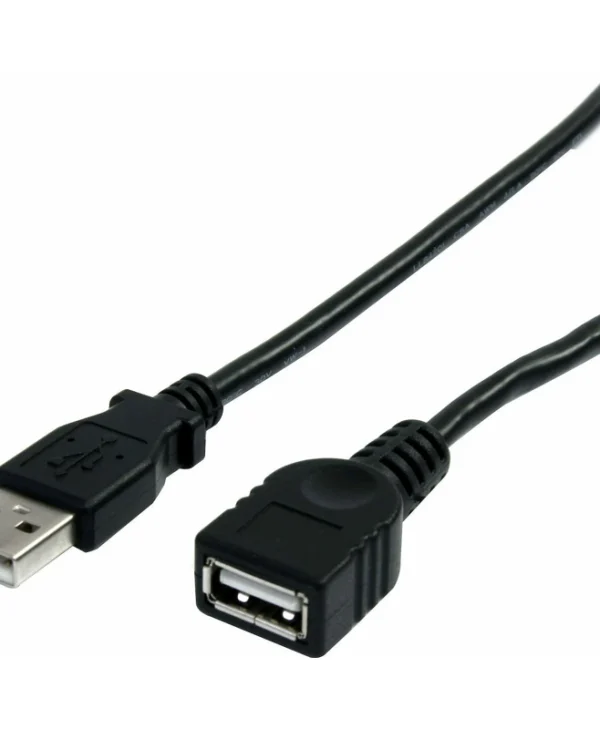 StarTech USB 2.0 Cable USB-A male - USB-A female Μαύρο 3m (USBEXTAA10BK)