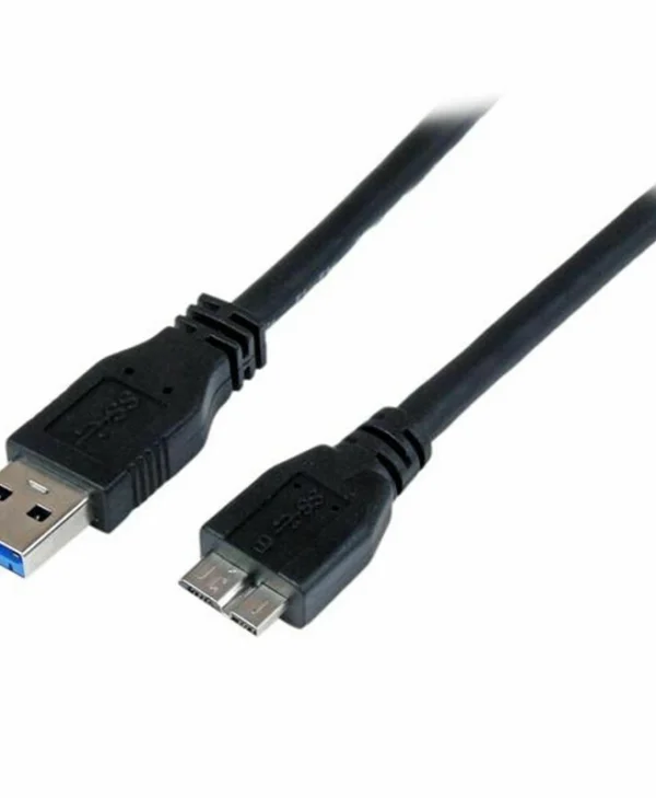 StarTech Regular USB 3.0 to micro USB Cable Μαύρο 1m (USB3CAUB1M)