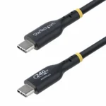 StarTech USB 2.0 Cable USB-C male - USB-C 240W PD Μαύρο 3m USB2EPR3M